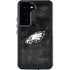 NFL Philadelphia Eagles Black & White Galaxy S24 Waterproof Case